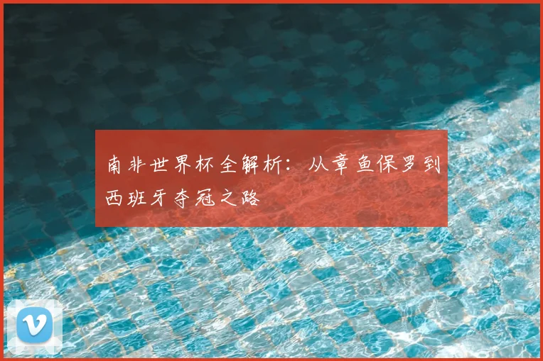 南非世界杯全解析:从章鱼保罗到西班牙夺冠之路